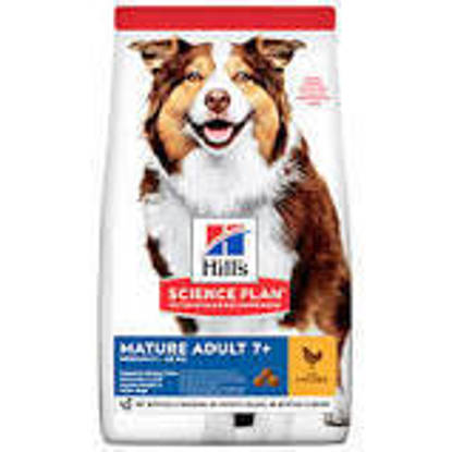 Picture of Hills Canine Mature Medium Dog 7+ Chicken 14kg